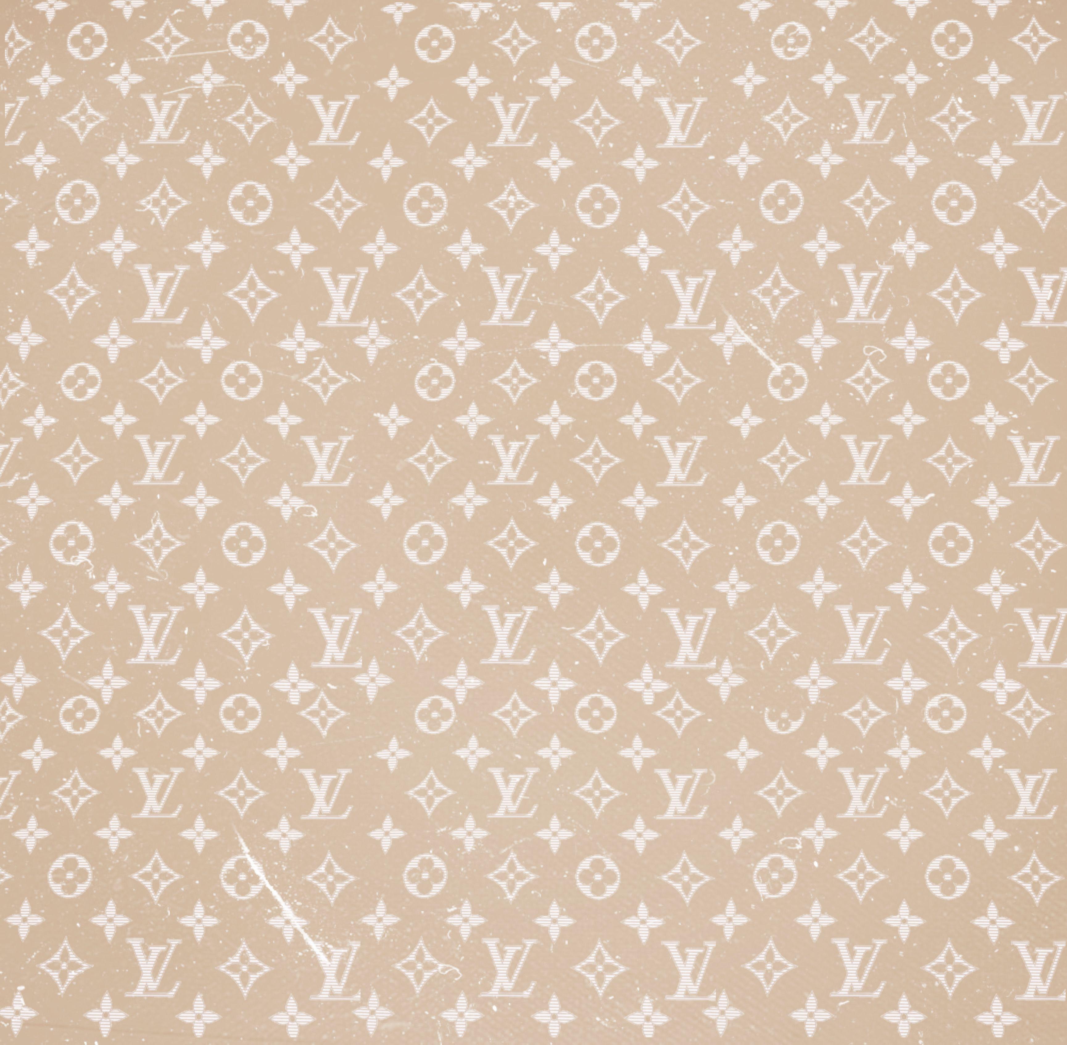 ▷ Louis Vuitton brown pattern wallpaper 📱