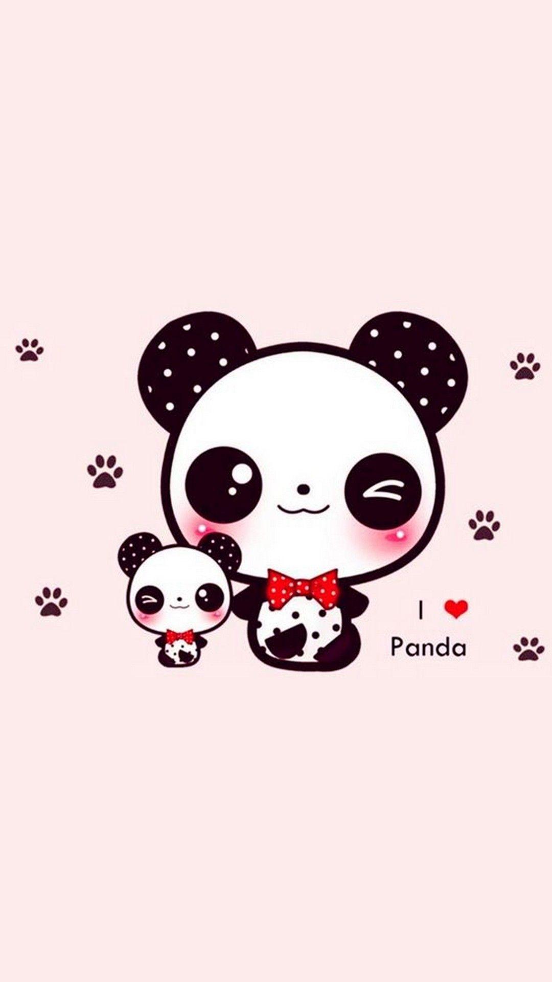 1080x1920 Panda Girl Wallpaper