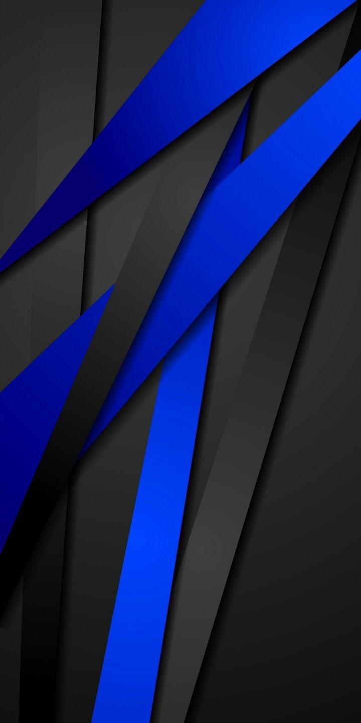 720x1440 Dark Blue Abstract Wallpaper