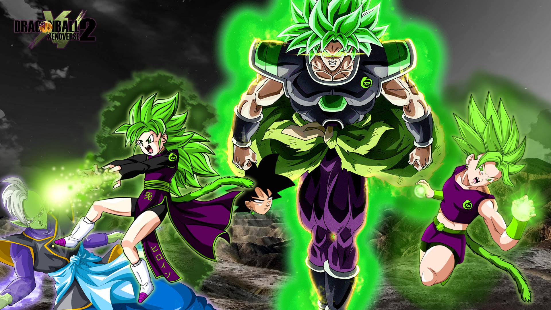 1920x1080 Super Saiyan Green Power HD Wallpaper