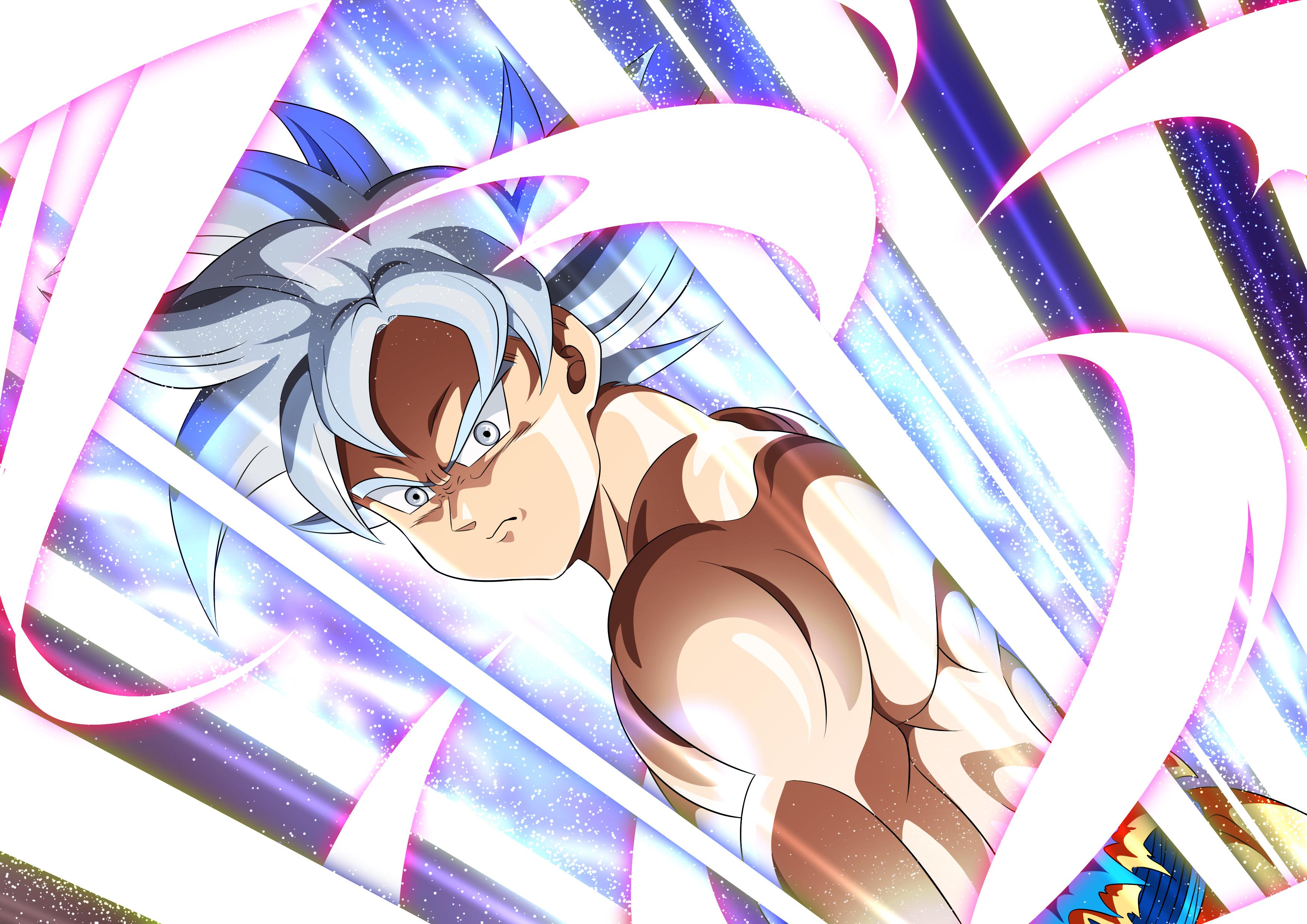 3508x2480 Ultra Instinct (Dragon Ball), Goku, Super Saiyan God wallpaper