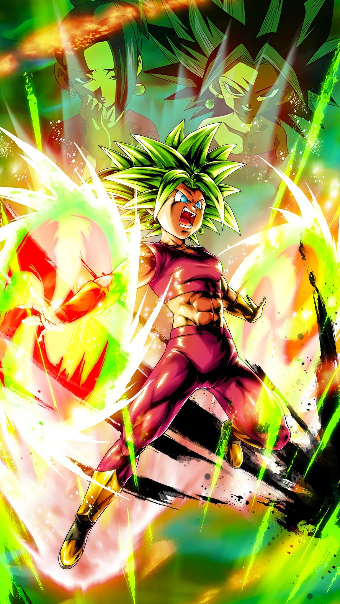 1152x2048 Hydros Saiyan 2 Kefla Character Art + 4K PC Wallpaper + 4k Phone Wallpaper! #DBLegends #DragonBallLegends