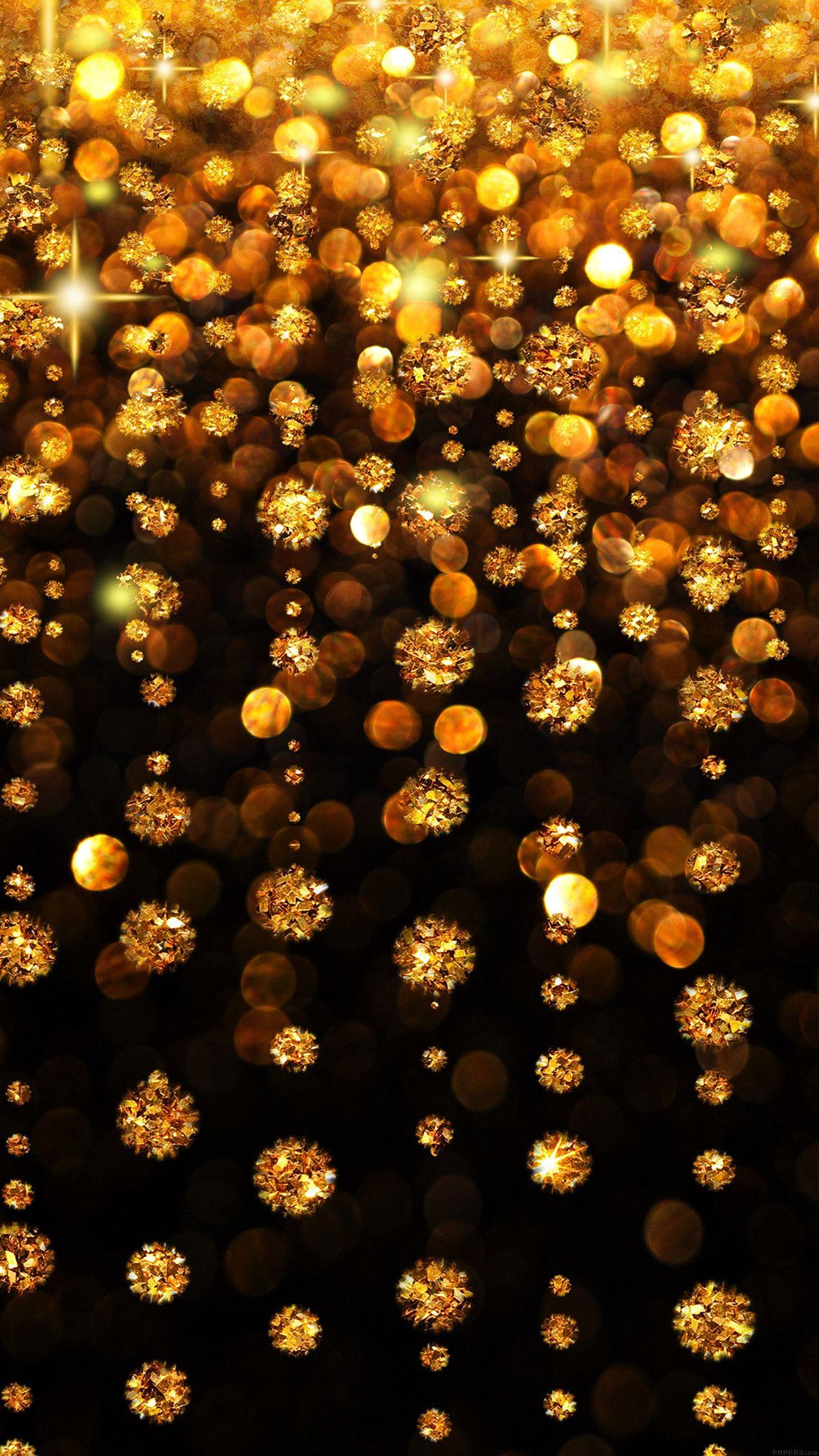 1242x2208 Gold Diamond Wallpaper