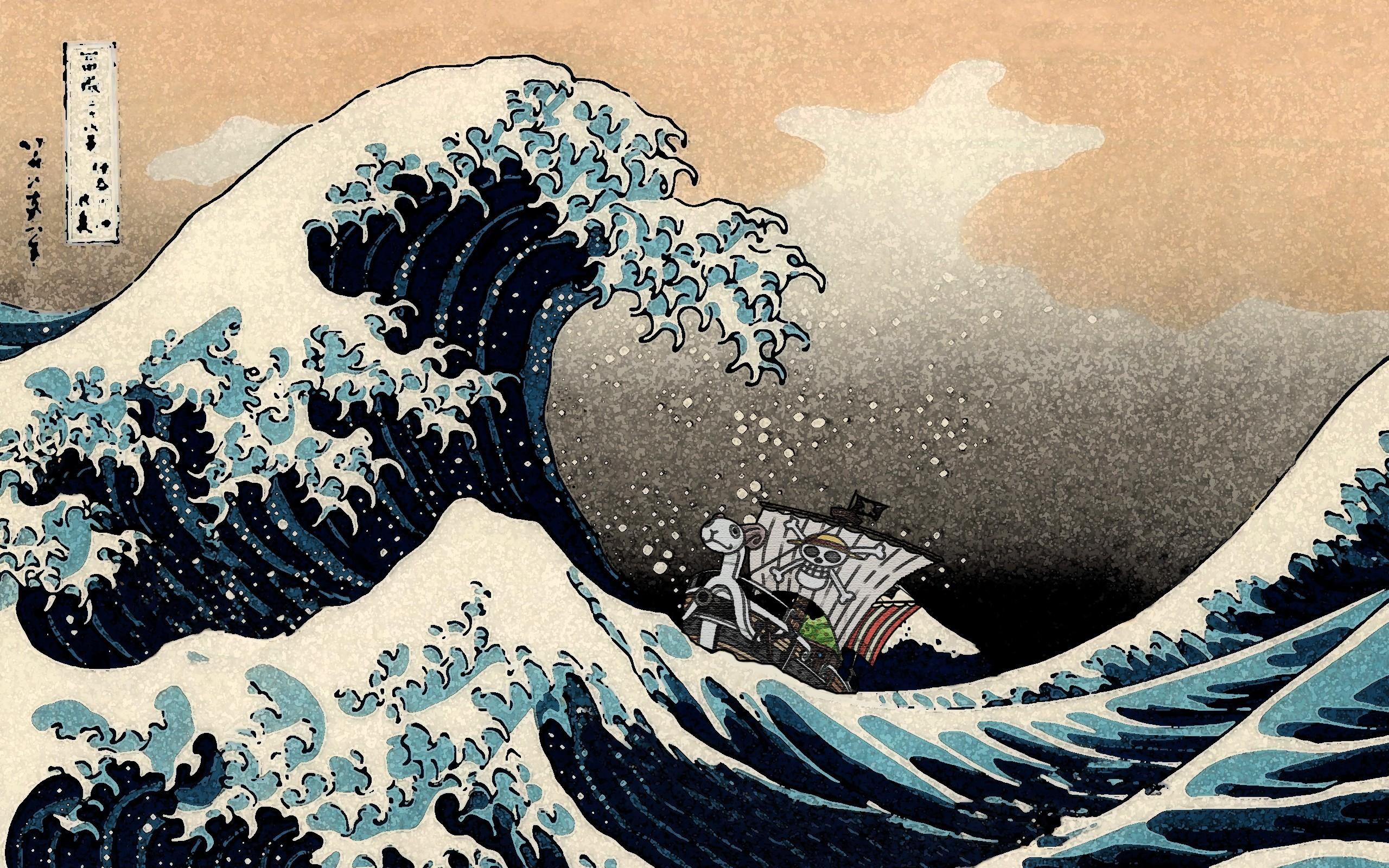 2560x1600 Aesthetic Japanese Wave Wallpaper Laptop