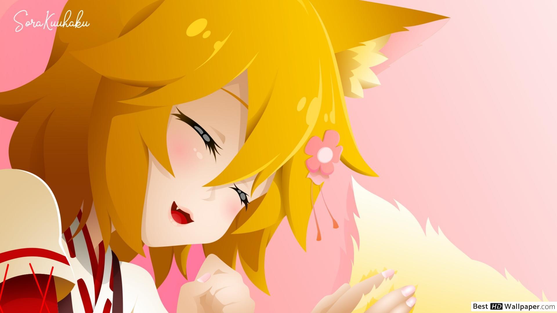 1920x1080 The Helpful Fox Senko San HD Wallpaper Download