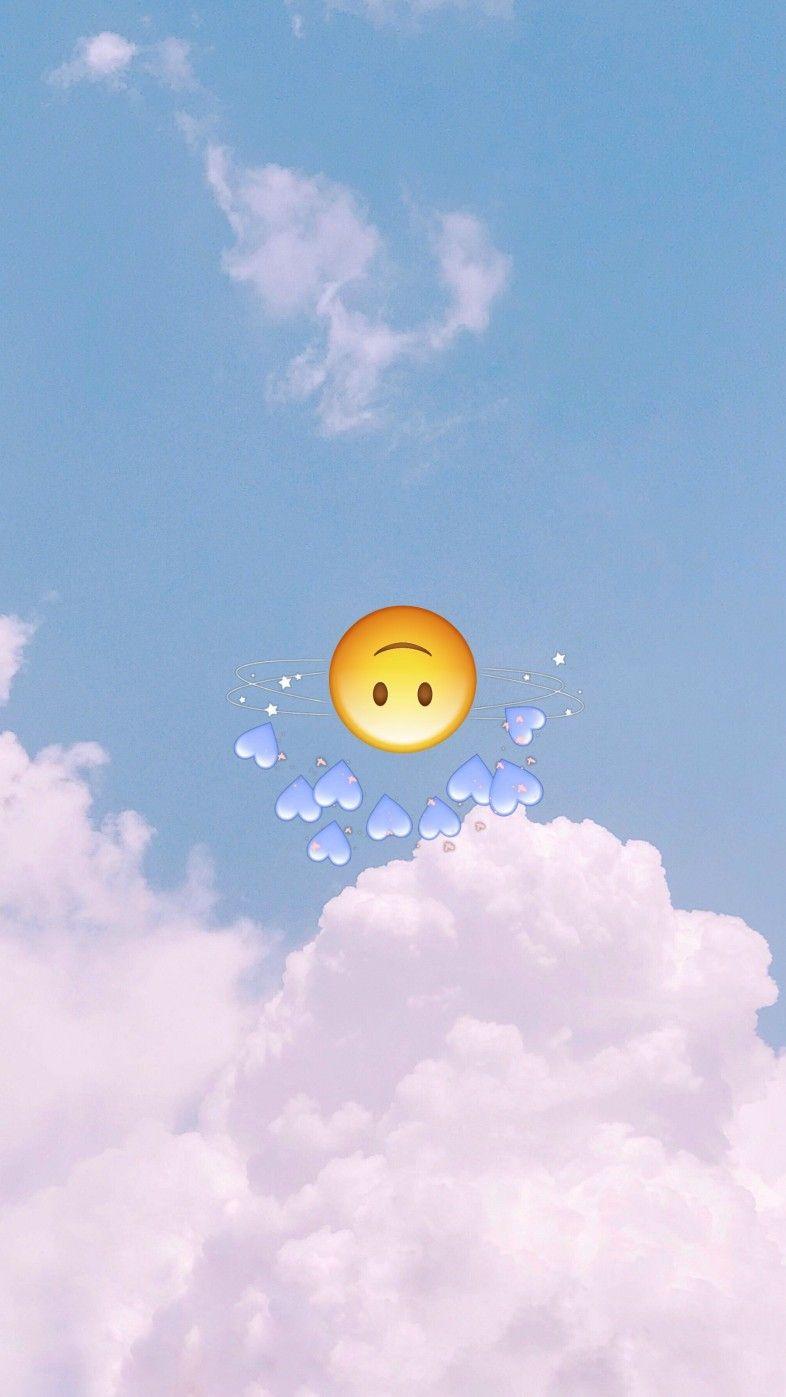 Emoji Blue Wallpapers Top Free Emoji Blue Backgrounds WallpaperAccess