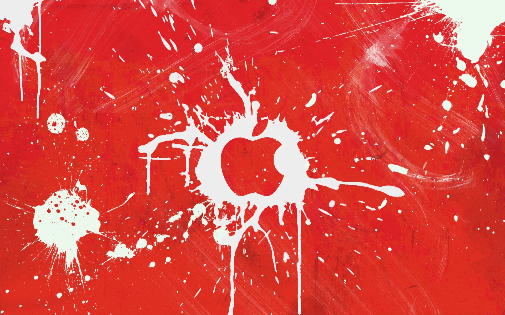 1920x1200 Red Apple Background