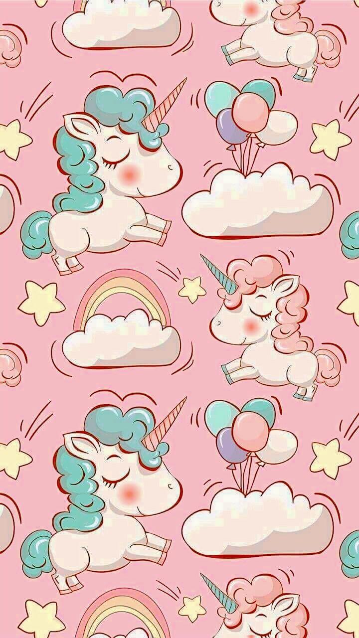 720x1280 Rose Gold Wallpaper Unicorn Cute