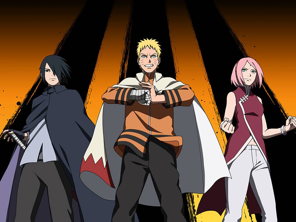 1032x774 Adult Sasuke, Hokage Naruto, Sakura Uchiha 2 Wallpaper (NARUTO X BORUTO Ninja Tribes)