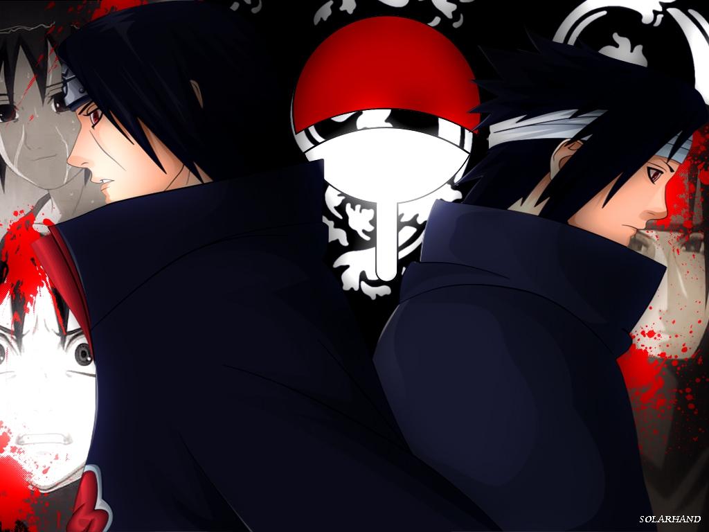 1024x768 itachi sasuke sasuke uchiha