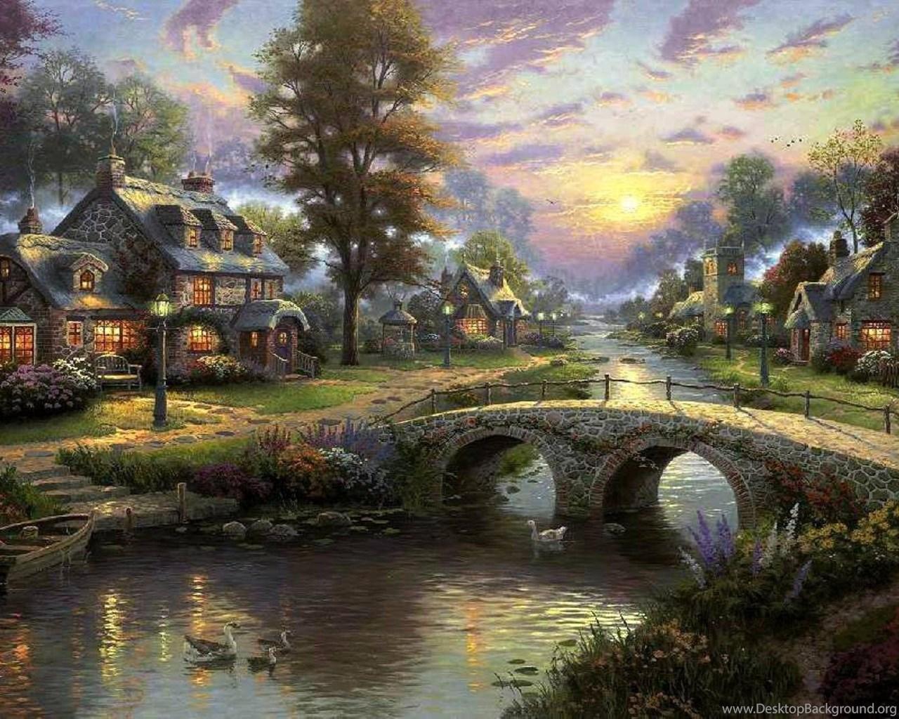 1280x1024 Village HD Wallpaper New HD Image Desktop Background