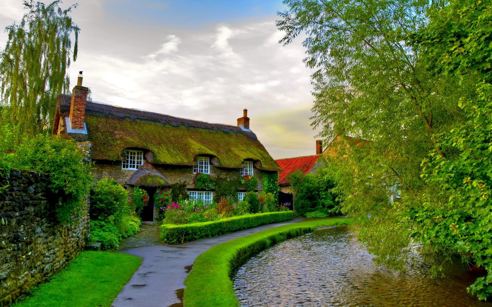 1600x1000 Nature Dream House Wallpaper
