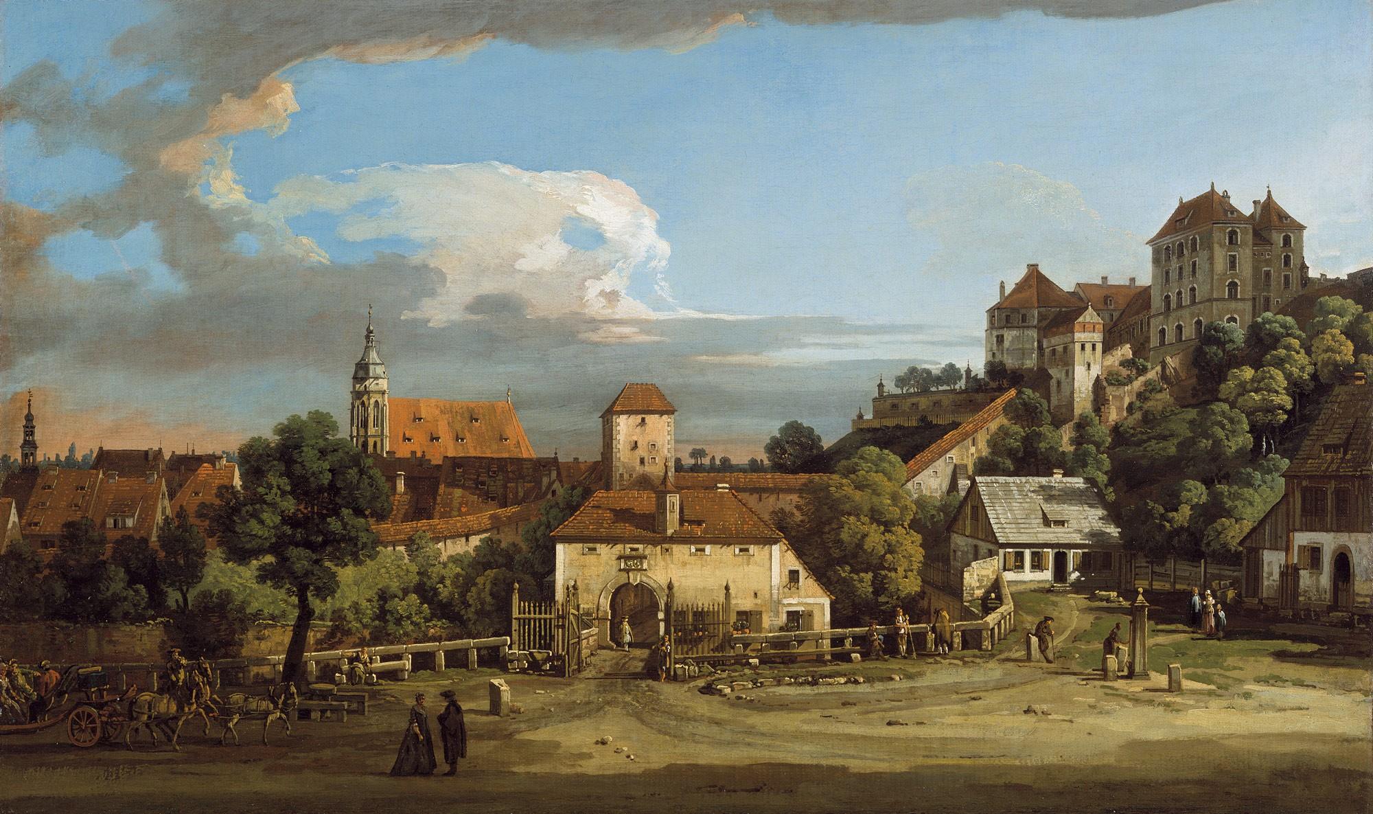 2000x1185 Artwork Painting Architecture Building Germany Village Trees Church People Ancient 2000x1185 UHD Wallpaper. Walldump HD and UHD Wallpaper