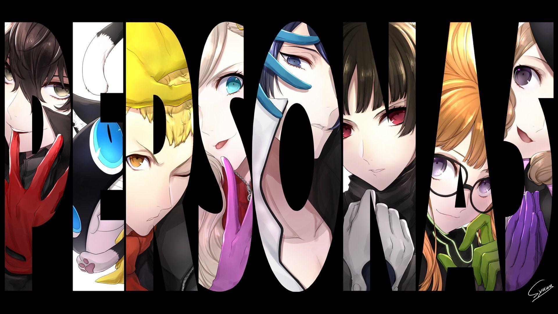 1920x1080 Persona Persona 5 #Anime Ann Takamaki Futaba Sakura Goro Akechi Haru Okumura Joker (Persona) Makoto Niijima Morgana (Persona. Persona Persona 5 anime, Persona