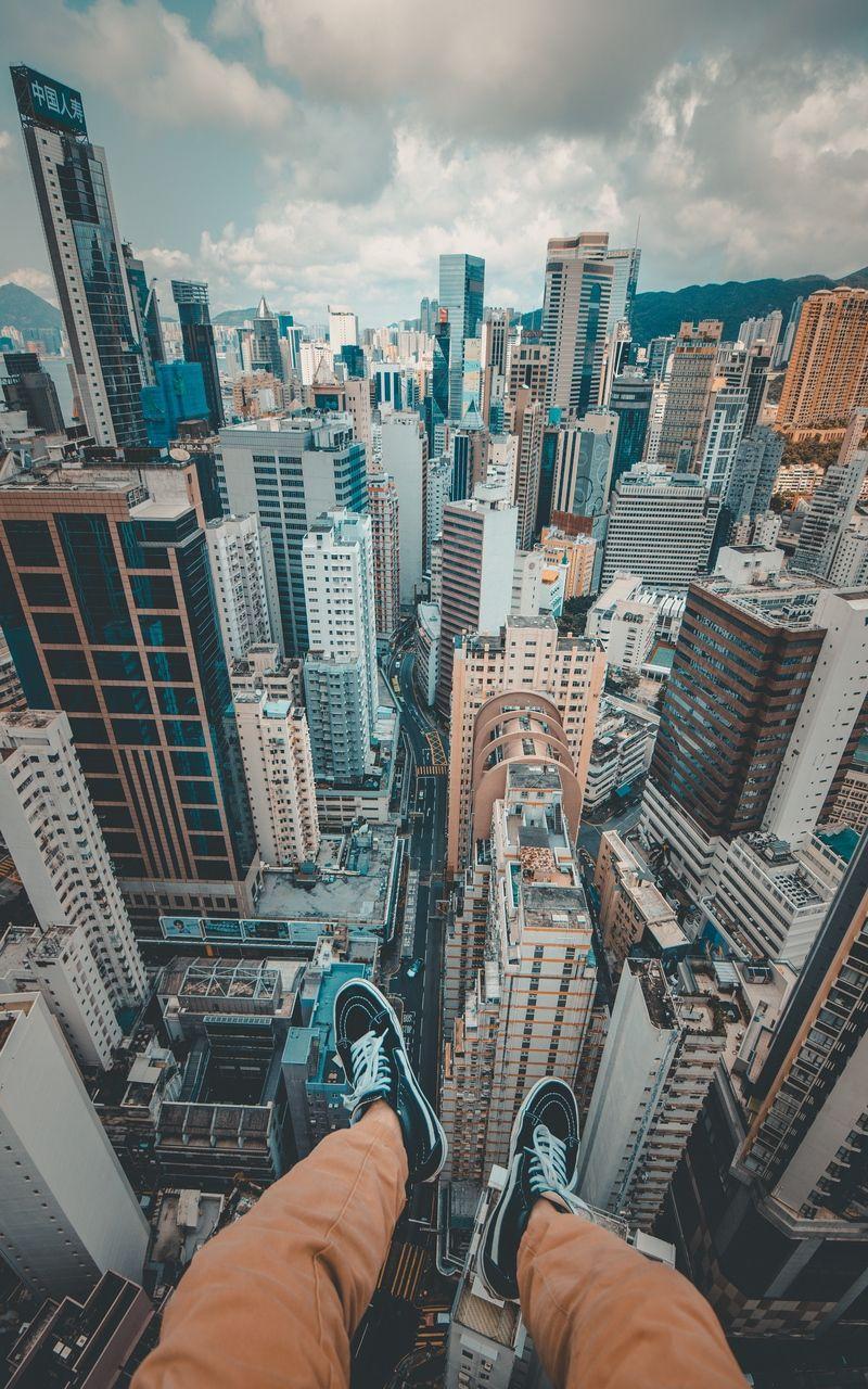 800x1280 Wallpaper overview legs aerial view architecture roofs. Aerial view architecture, Aerial view, Photo