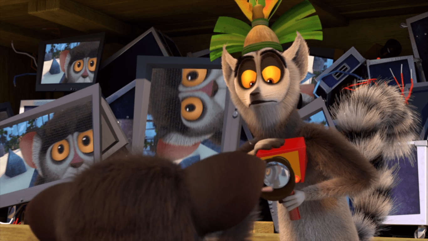 1366x768 King Julien is Watching You