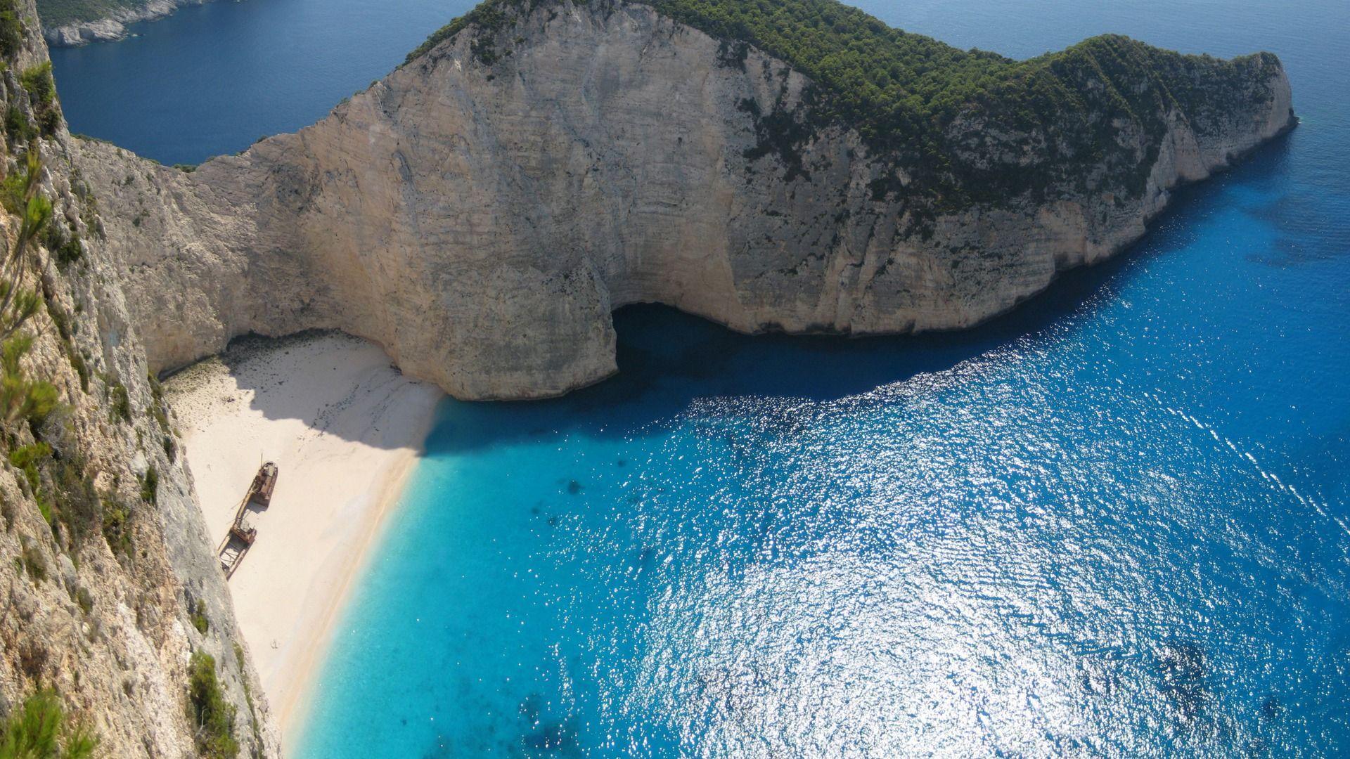 1920x1080 Overview Beach HD Widescreen Wallpaper. Free High Definition