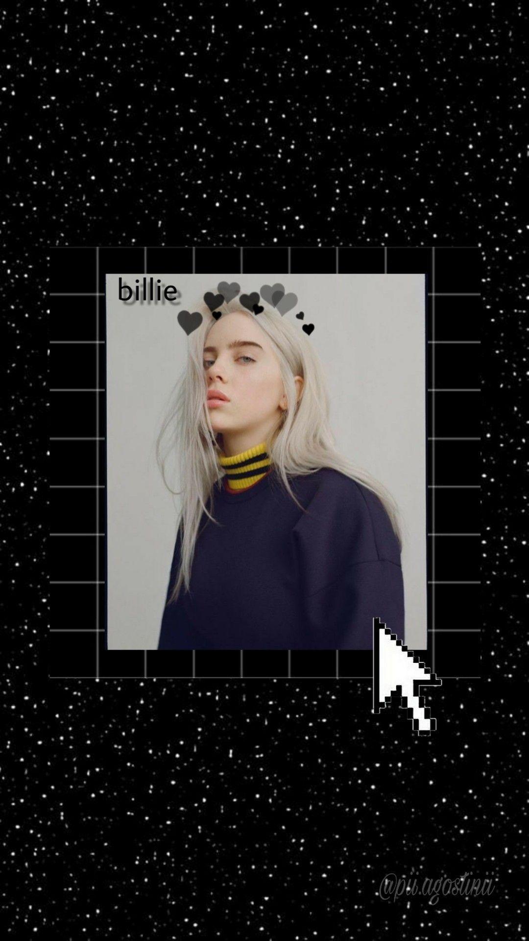 1080x1919 Billie Eilish Aesthetic Picture Wallpaper