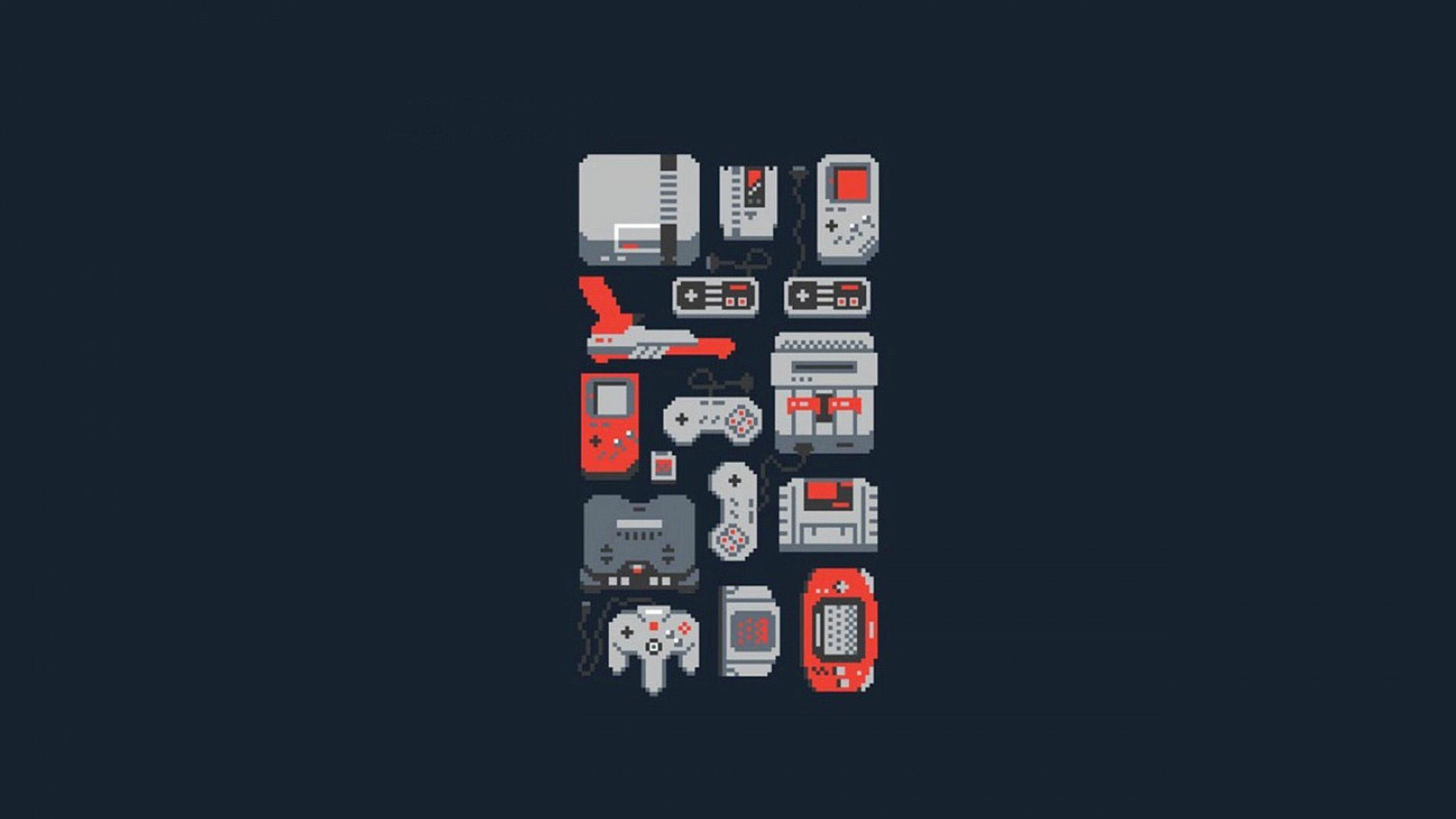 2560x1440 Retro Game Wallpaper: HD, 4K, 5K for PC and Mobile. Download free image for iPhone, Android