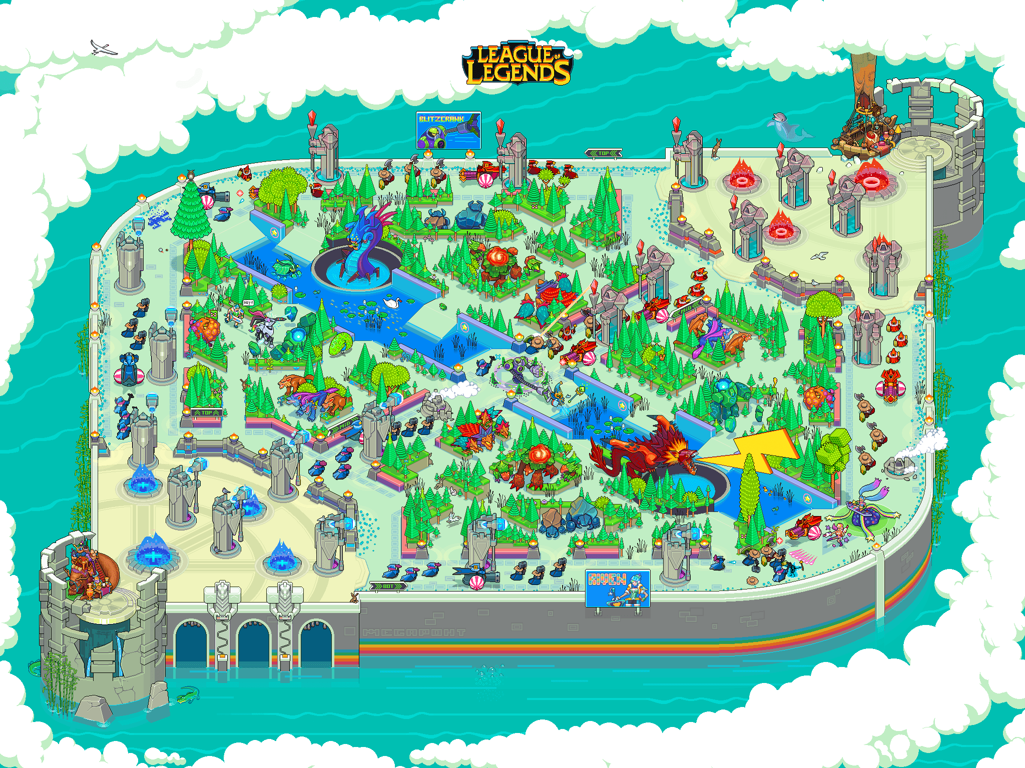 2048x1536 Pixel Art HD Wallpaper and Background Image