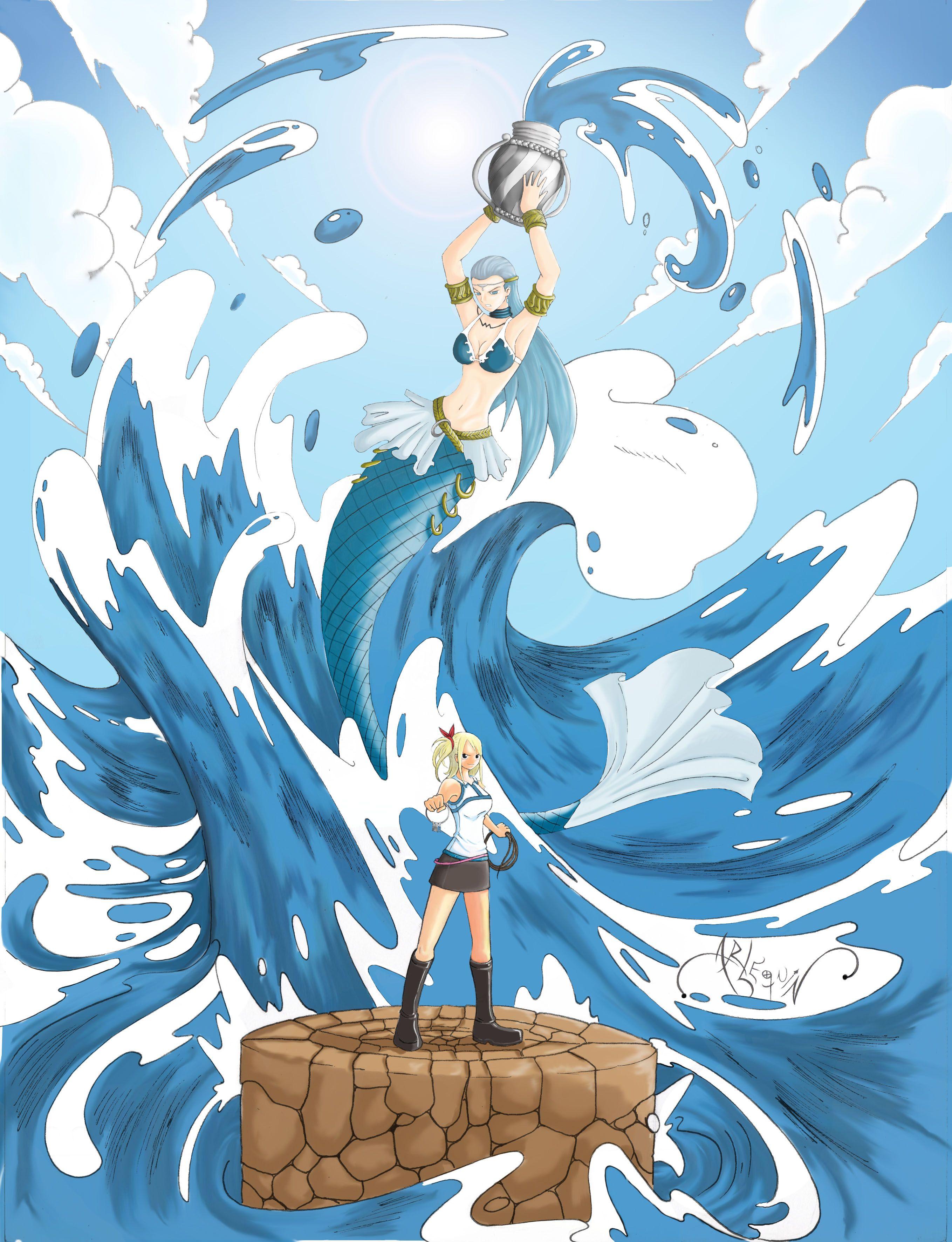 Aquarius Fairy Tail Wallpapers Top Free Aquarius Fairy Tail Backgrounds Wallpaperaccess