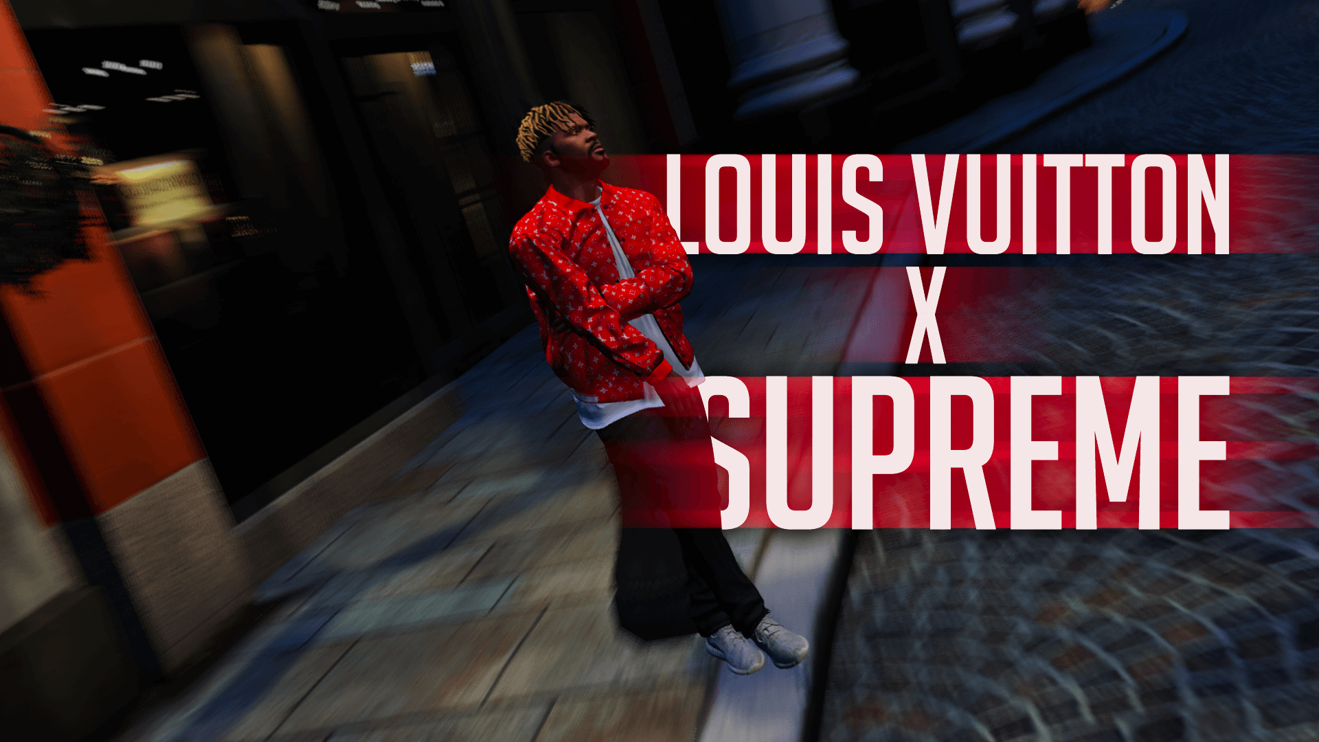 Louis Vuitton, Supreme X Louis Vuitton HD phone wallpaper