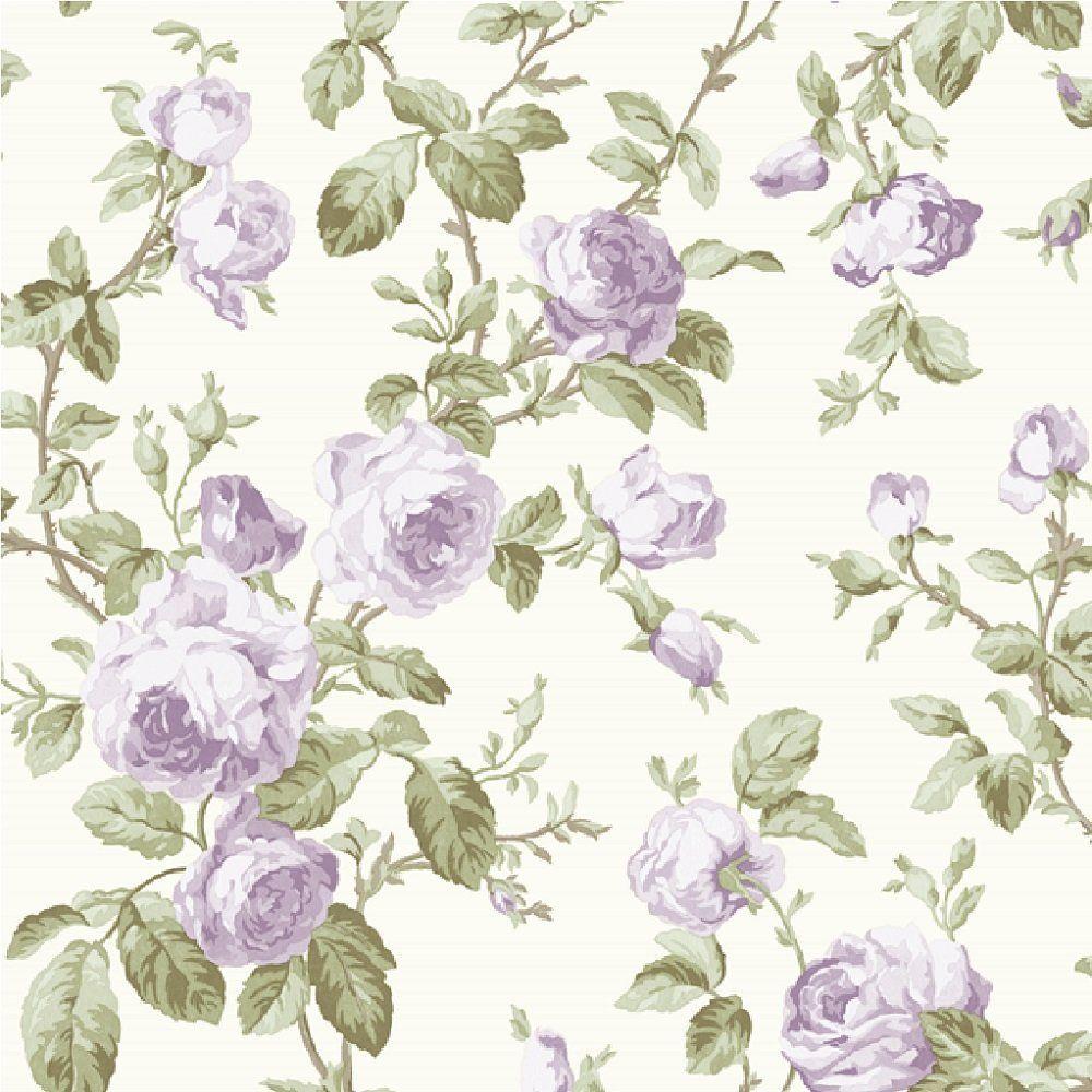 1000x1000 Purple Rose Victorian Wallpaper
