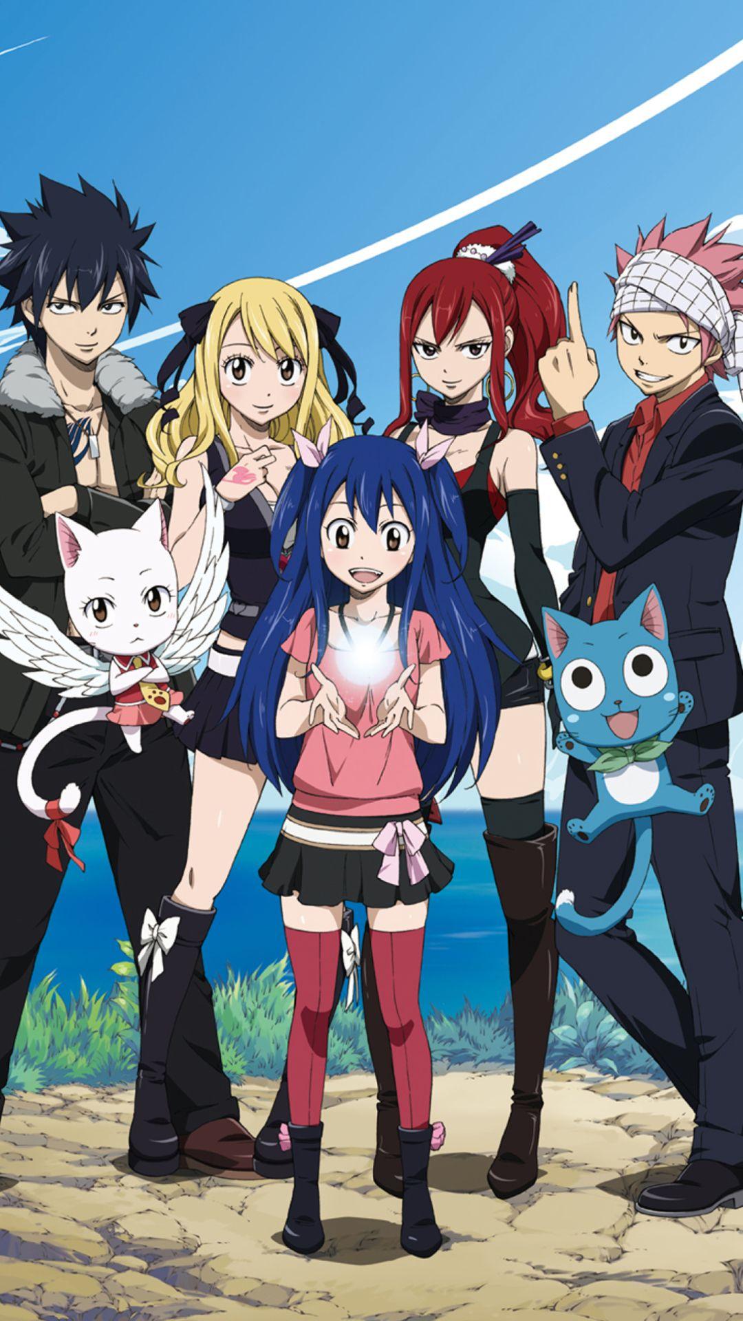 1080x1920 Aesthetic Anime Wallpaper iPhone Fairy Tail