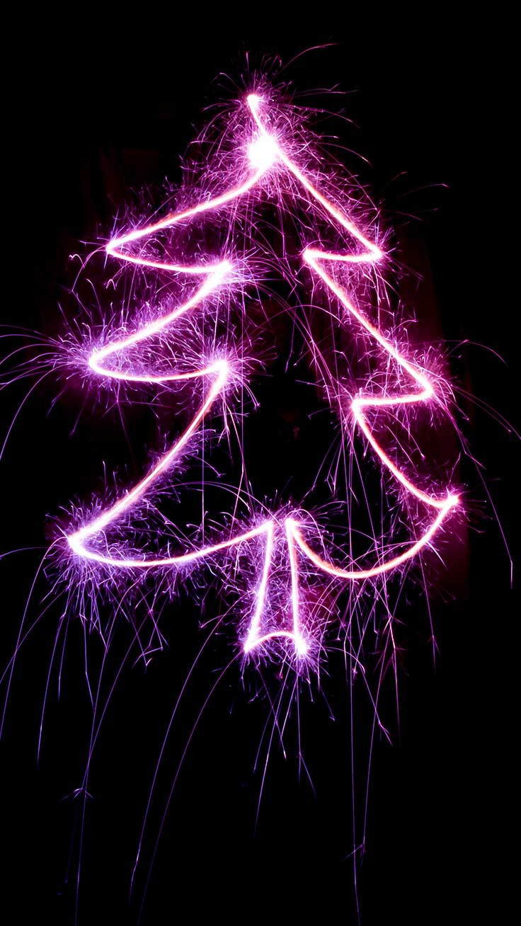 736x1308 Free Stunning Christmas Wallpaper Background For iPhone
