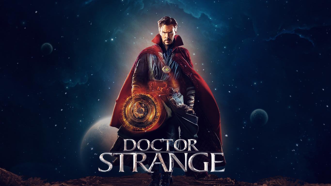 1366x768 Download Doctor Strange, Benedict Cumberbatch, marvel, movie, artwork wallpaper, 1366x Tablet, laptop
