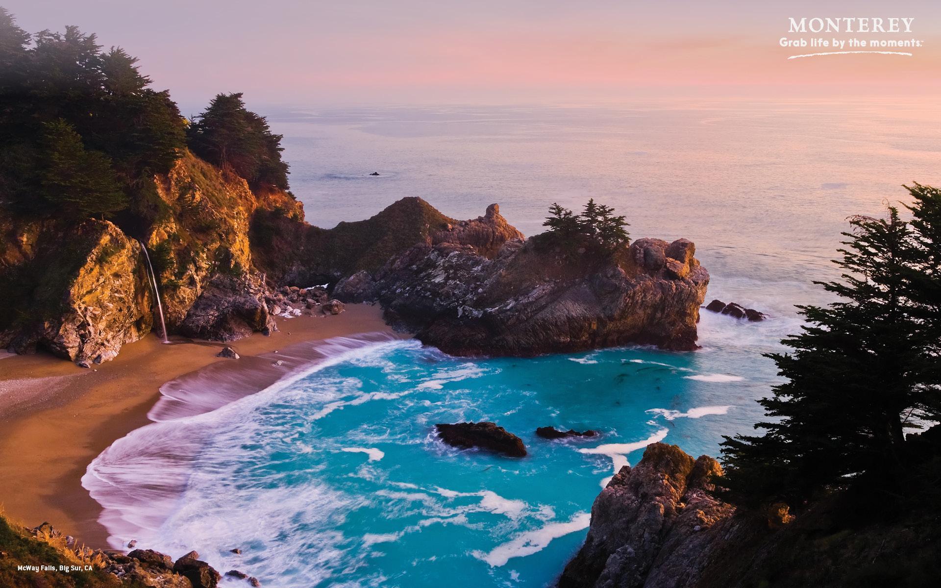 1920x1200 California Coast Monterey Wallpaper