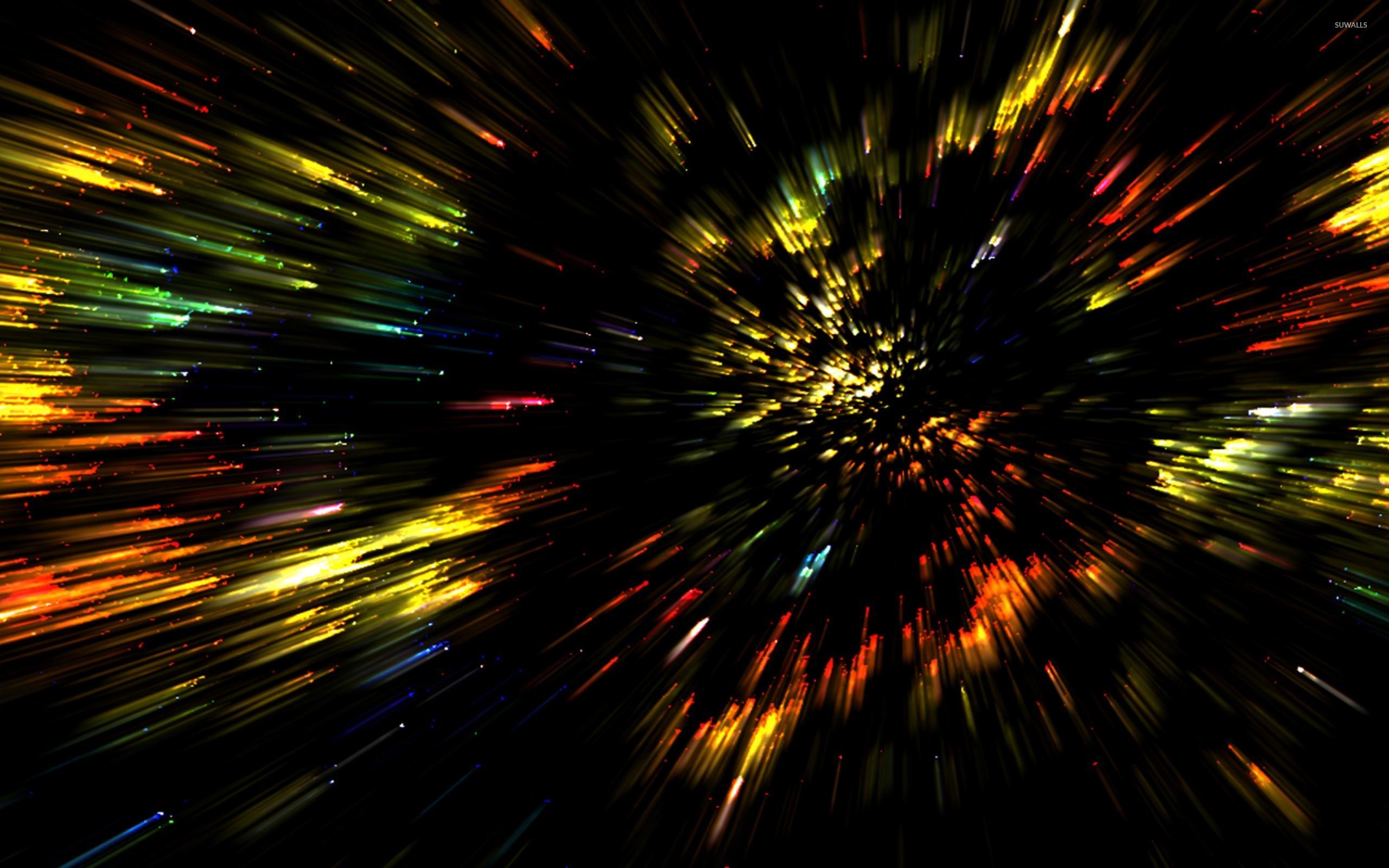 2560x1600 Colorful blurry lights wallpaper wallpaper