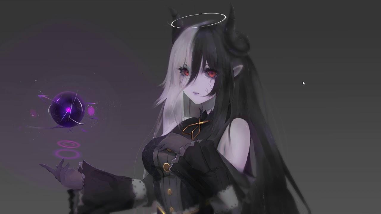1280x720 Cute Anime Demon Girl Wallpaper