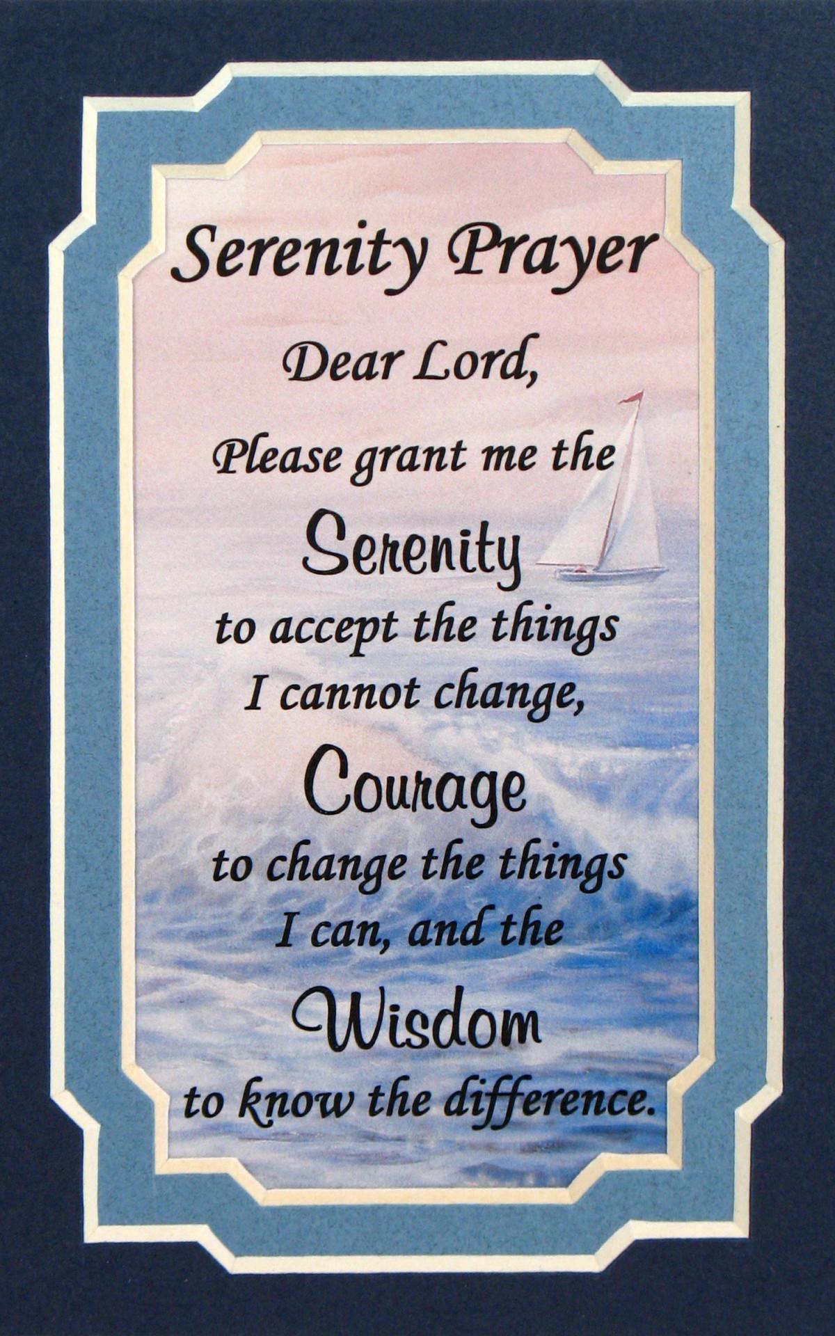 49 Serenity Prayer