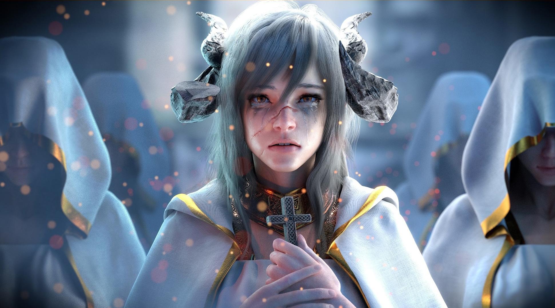 1941x1080 10++ Wallpaper Anime Demon Girl
