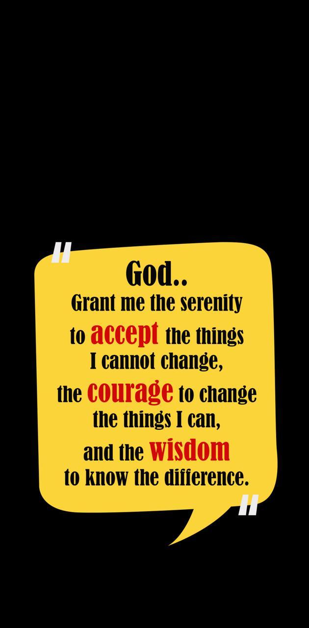 630x1280 Serenity Prayer wallpaper