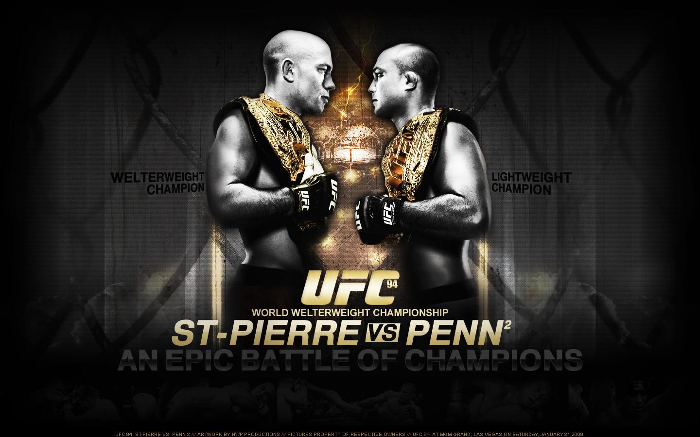 1440x900 George Saint Pierre Wallpaper