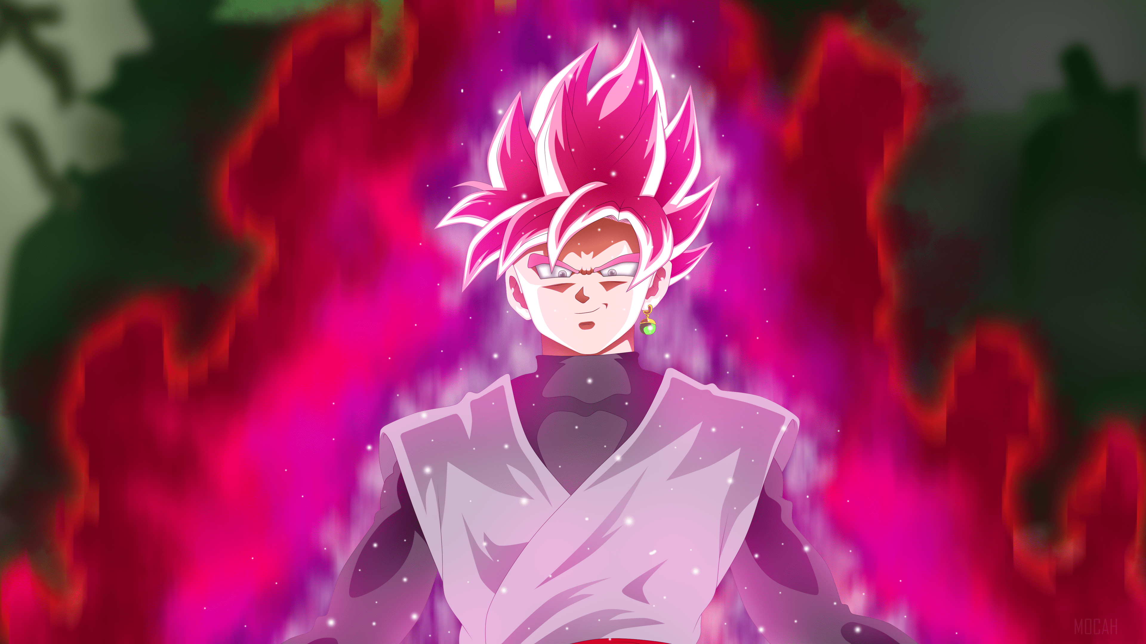 3840x2160 Black, Black Goku, Dragon Ball Super, SSR Black 4k wallpaper. Mocah HD Wallpaper