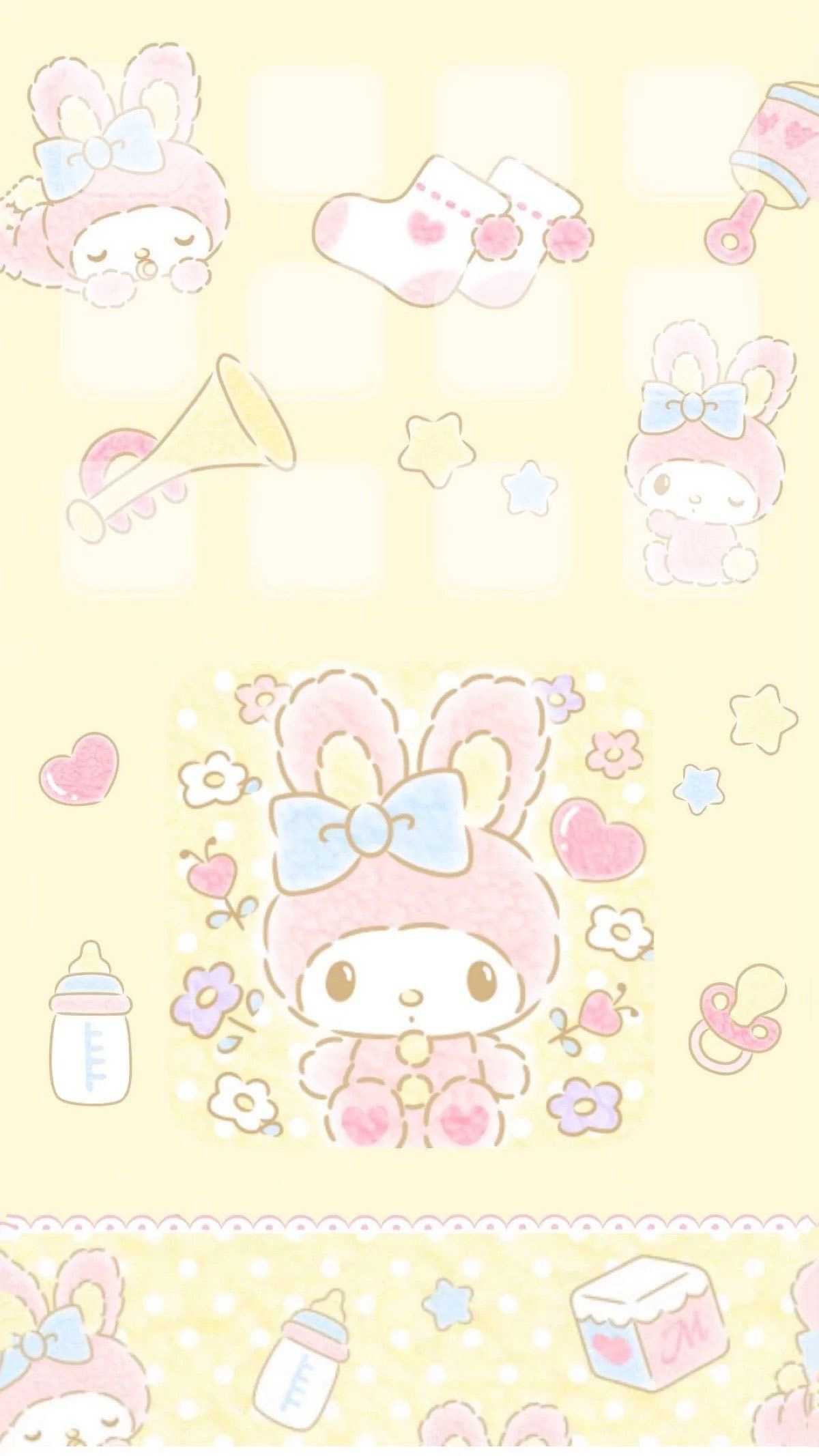 1200x2133 Cute My Melody Wallpaper Free HD Wallpaper