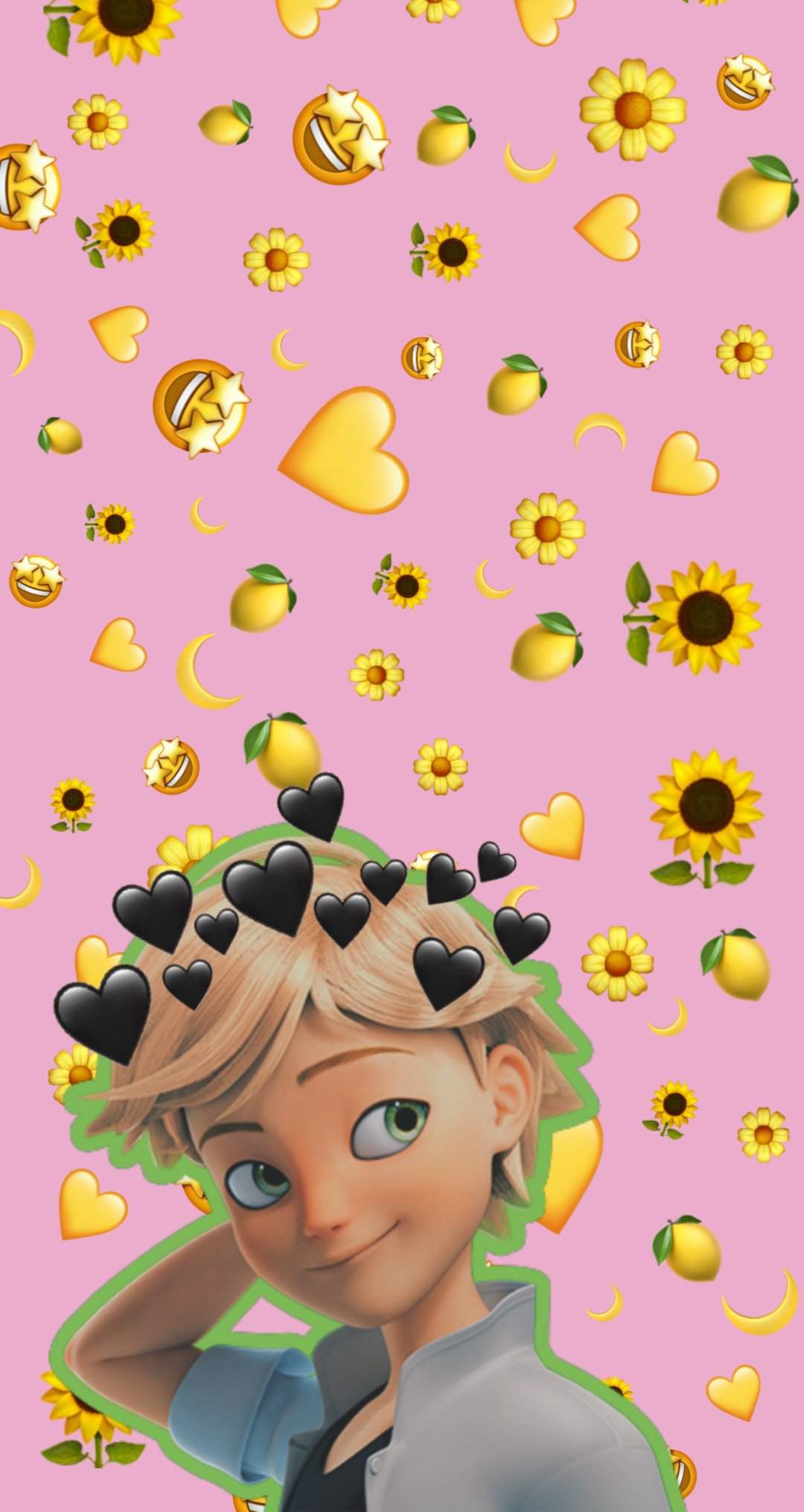 1080x2030 Adrien Agreste Wallpaper