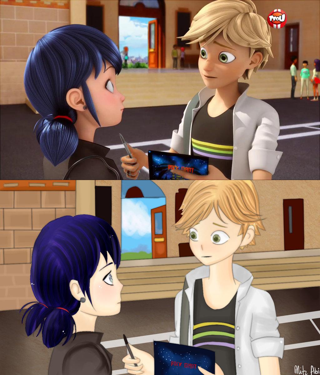 What Episode Does Marinette Reveal Her Identity To Adrien Marinette and Adrien Wallpapers - Top Free Marinette and Adrien