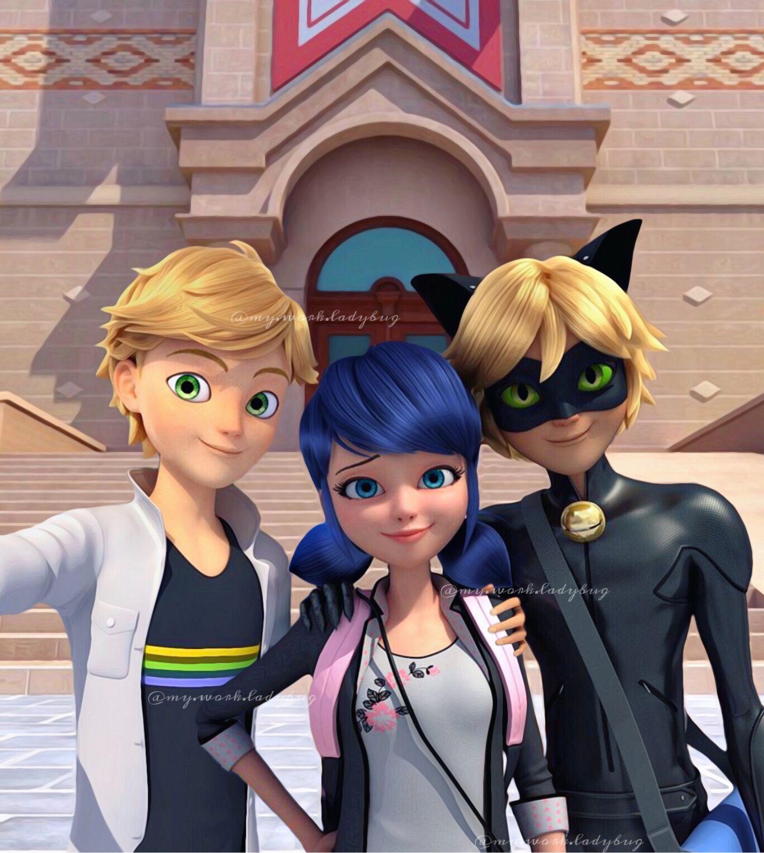 Marinette and Adrien Wallpapers - Top Free Marinette and Adrien ...