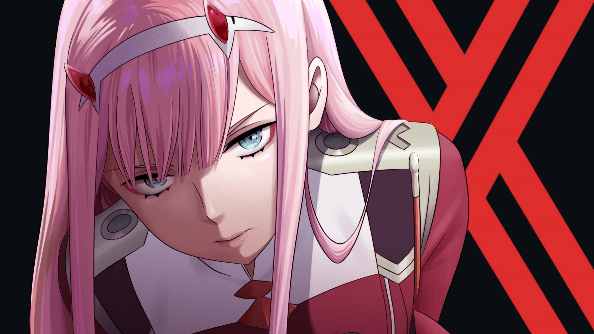 Zero Two X Wallpapers Top Free Zero Two X Backgrounds Wallpaperaccess