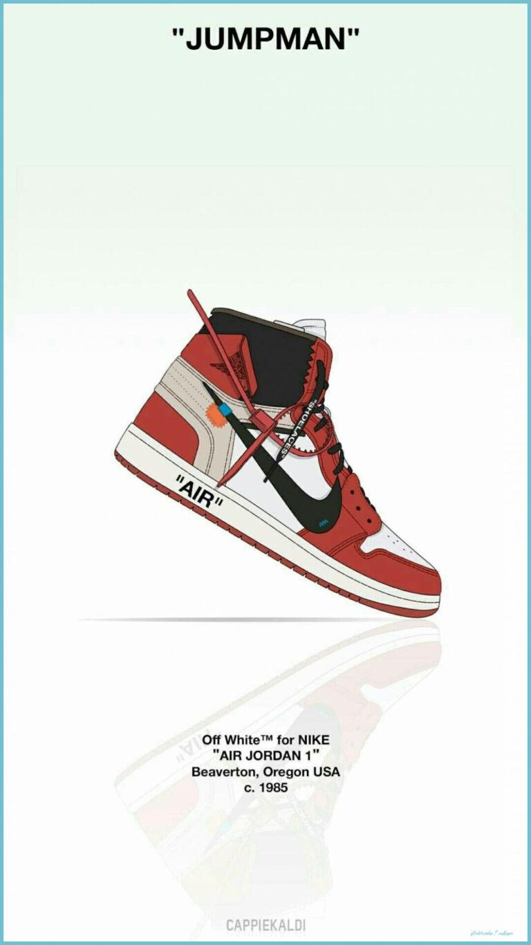 768x1367 Jordan Off White Wallpaper Fondos De Nike, Fondos De Pantalla White Jordan 1 Wallpaper