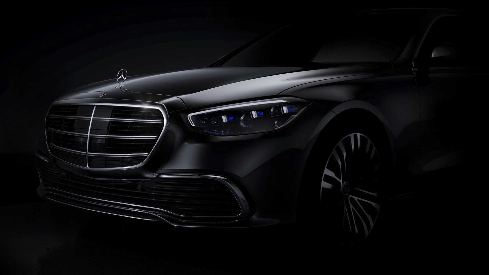 1920x1080 Mercedes S Class Front Design Revealed In Official Teaser