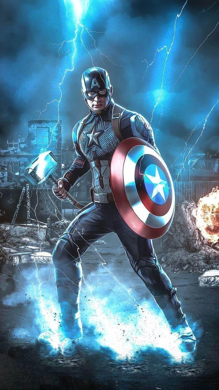 736x1307 Strange Harbors Film Review. Avengers: Endgame. Captain america wallpaper, Marvel superhero posters, Captain america art