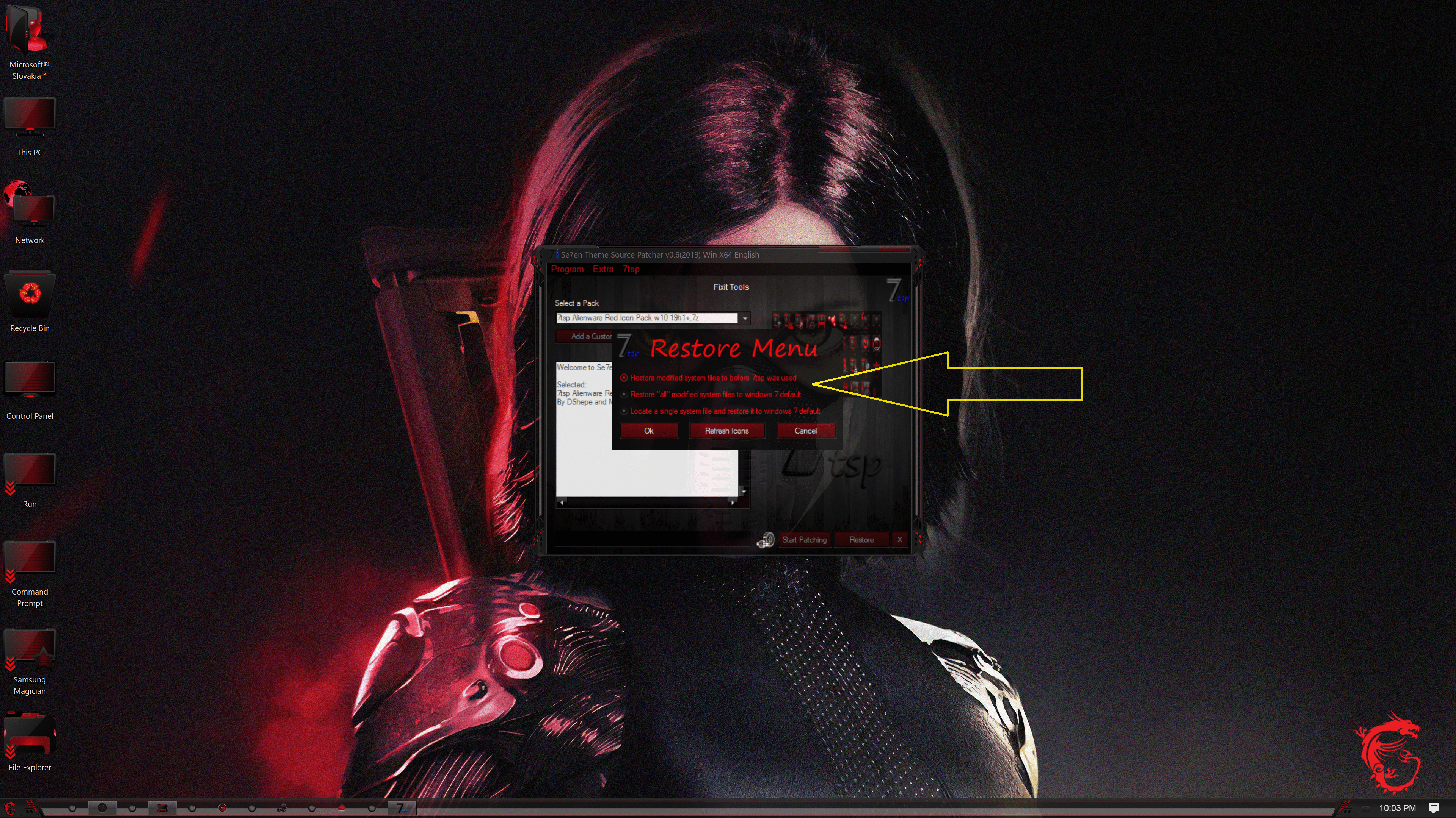 3840x2160 JARVIS theme for Windows 10 1903