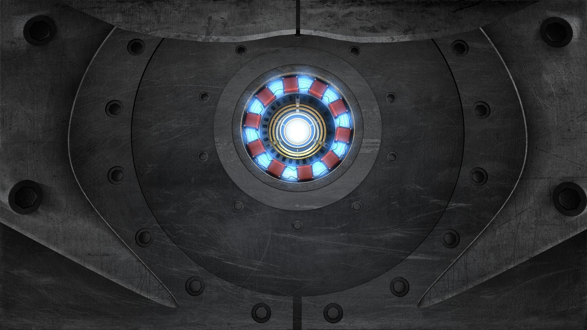 1920x1080 Arc Reactor Iron Man Wallpaper HD