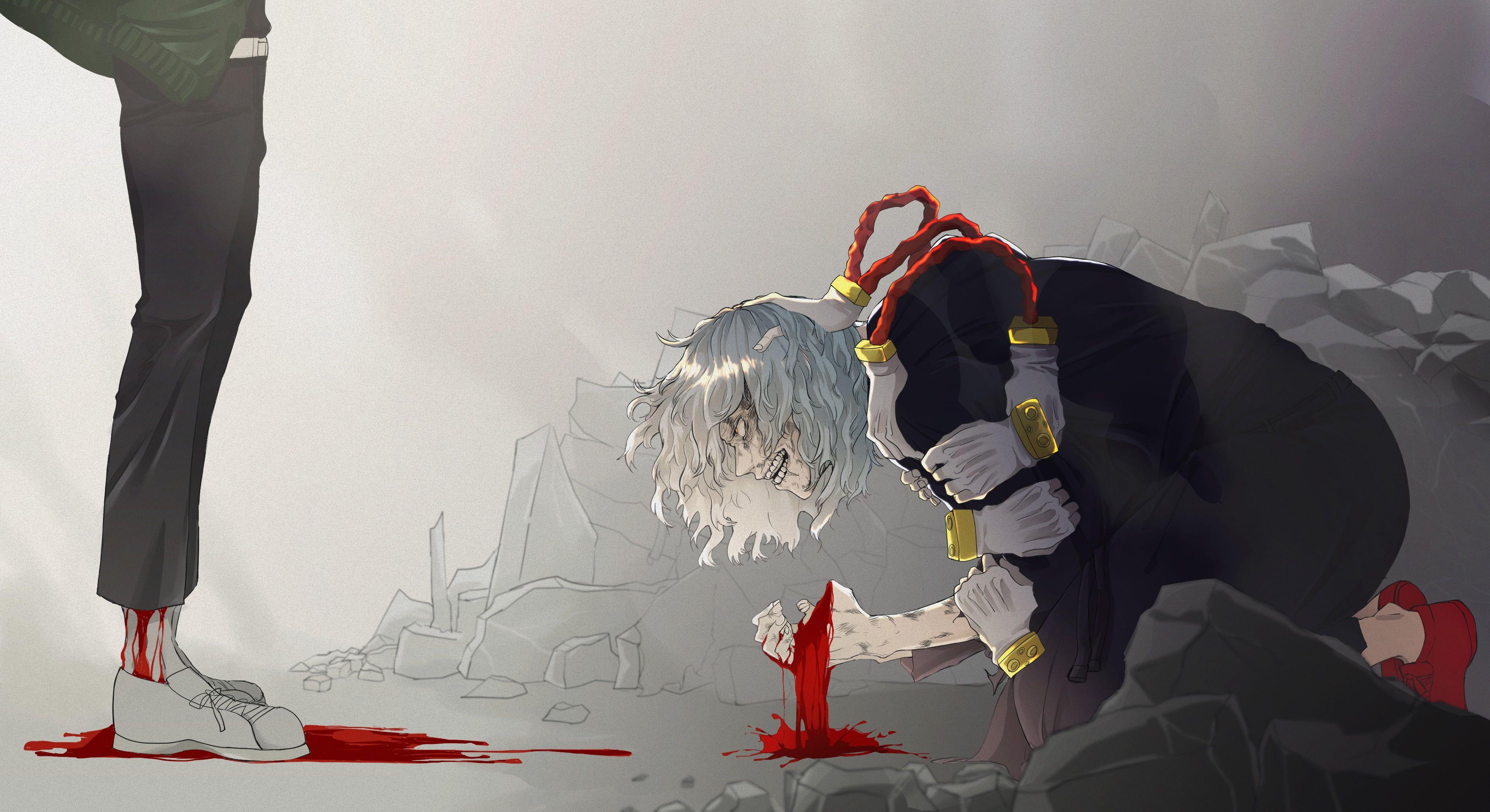 4100x2236 Anime My Hero Academia Kai Chisaki Overhaul (My Hero Academia) Tenko Shimura Tomura Shigaraki #. Tomura shigaraki, My hero academia memes, My hero academia manga