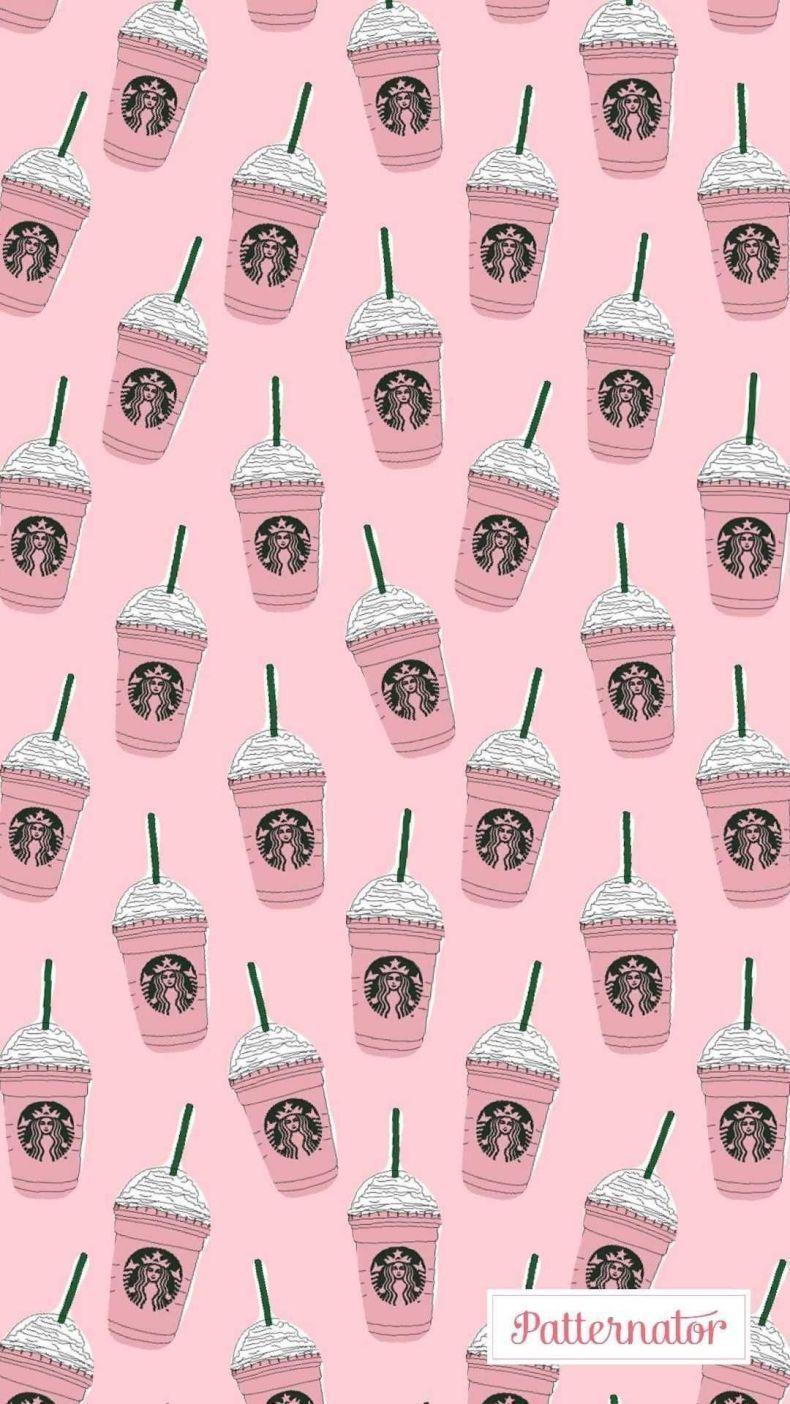 790x1404 Galaxy Rose Gold Starbucks Wallpaper